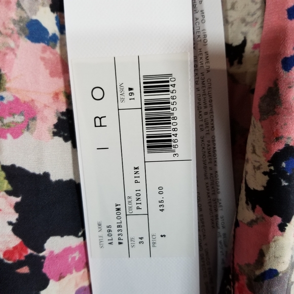 IRO Mini Floral Wrap Dress - Picture 15 of 15